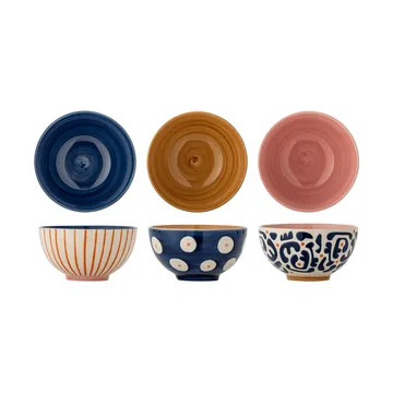 Eviaya miska - Multi, 3-częściowy - Bloomingville