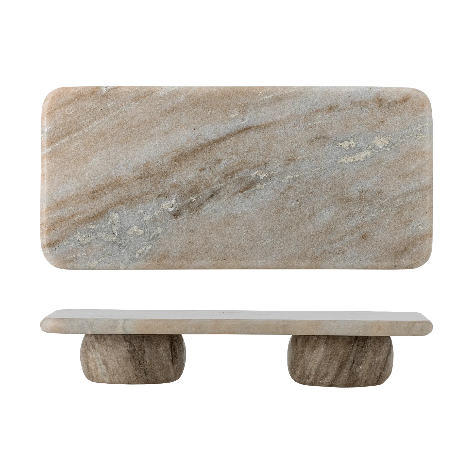 Fatin Pedestal, Szary, 38x18 cm Bloomingville