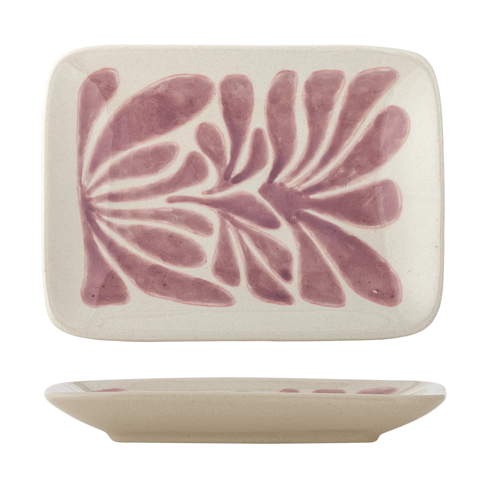 Fauni talerzyk dessertowy, Fioletowy, 15x11,5 cm Bloomingville