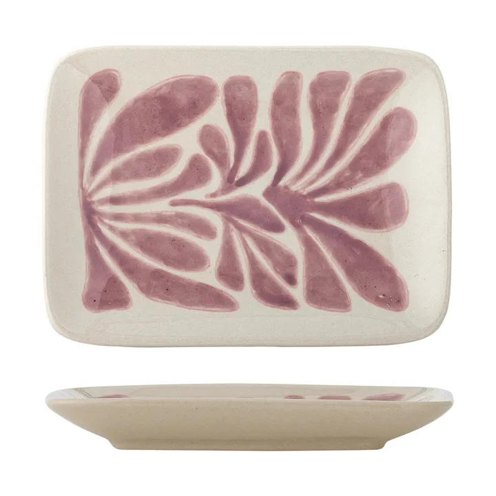 Fauni talerzyk dessertowy - Fioletowy, 15x11,5 cm - Bloomingville