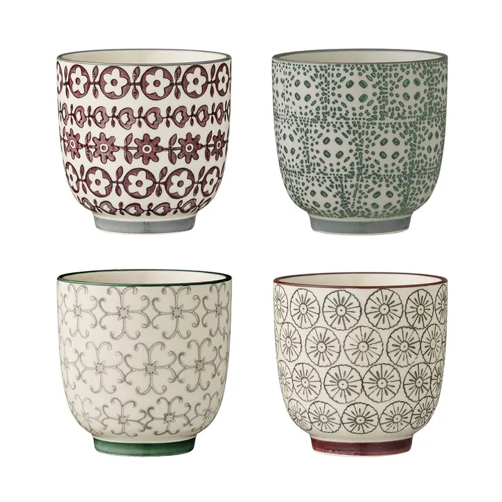 Filiżanki Karine 4 szt. 7 cm - Bloomingville
