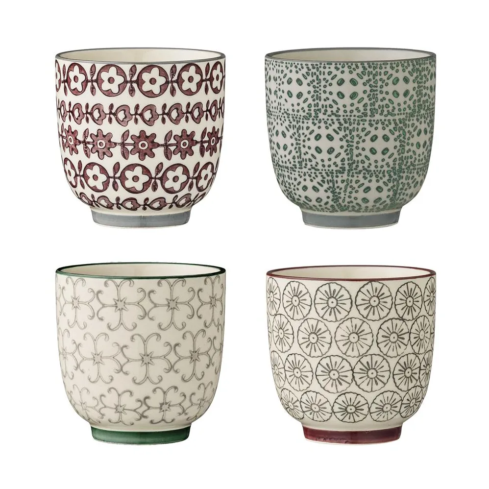 Filiżanki Karine 4 szt. 7 cm Bloomingville