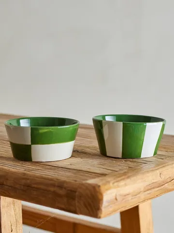 Floki misa - Green, 4 elementy - Bloomingville