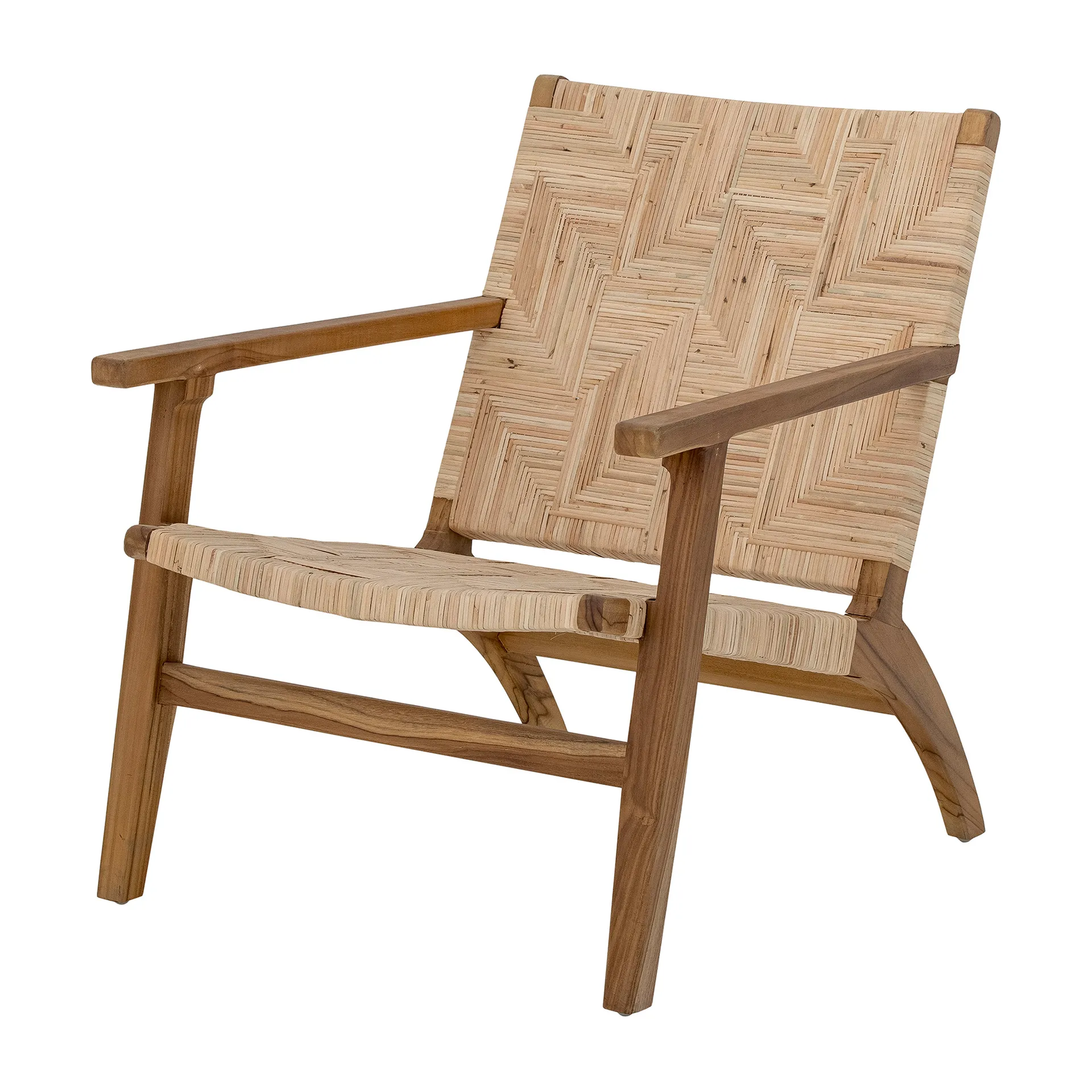 Fotel ratanowy Mills, Brązowy Bloomingville