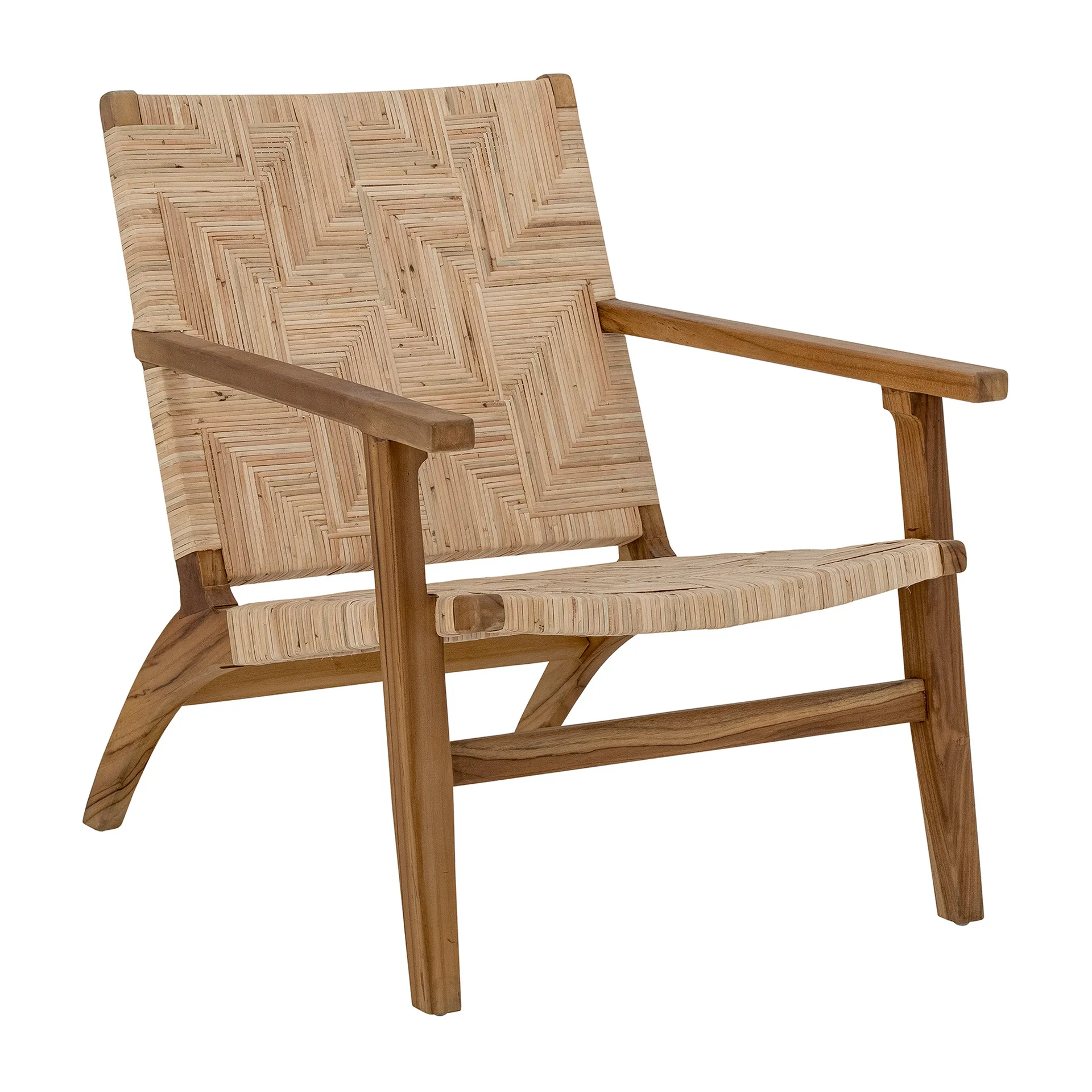 Fotel ratanowy Mills, Brązowy Bloomingville