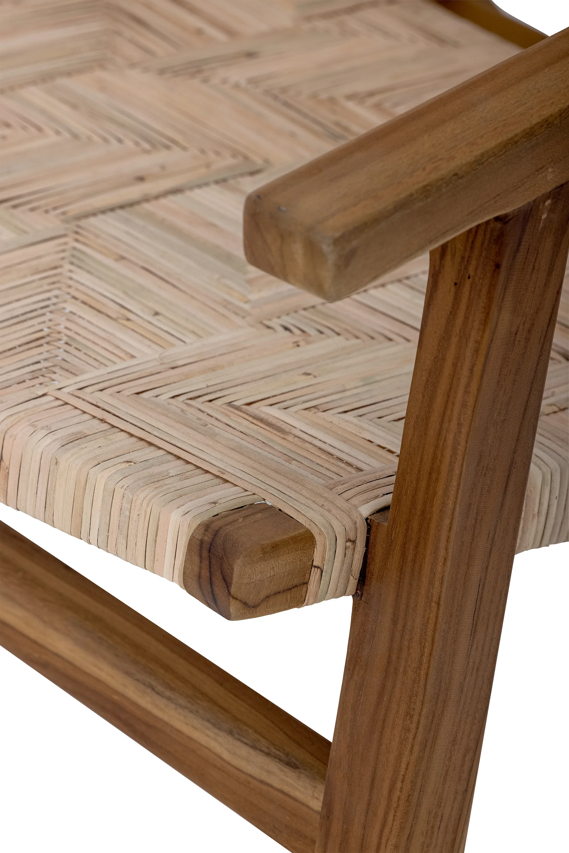 Fotel ratanowy Mills, Brązowy Bloomingville