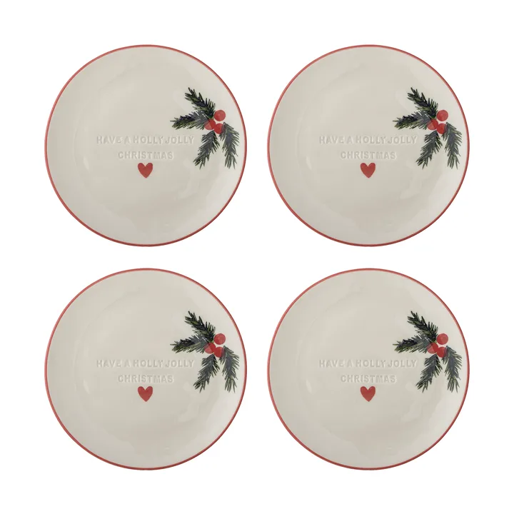 Jovida assiett - Nature, 4 elementy, Ø16 cm - Bloomingville