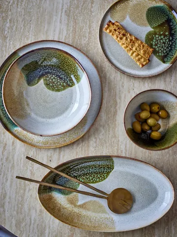 Jules półmisek - Green, 33,5x18,5 cm - Bloomingville