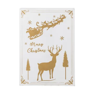 Kalendarz adwentowy z oświetleniem Elimar - Biały - Bloomingville