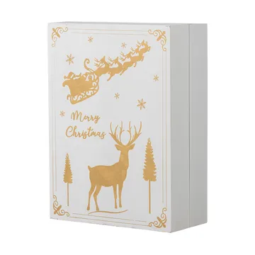 Kalendarz adwentowy z oświetleniem Elimar - Biały - Bloomingville