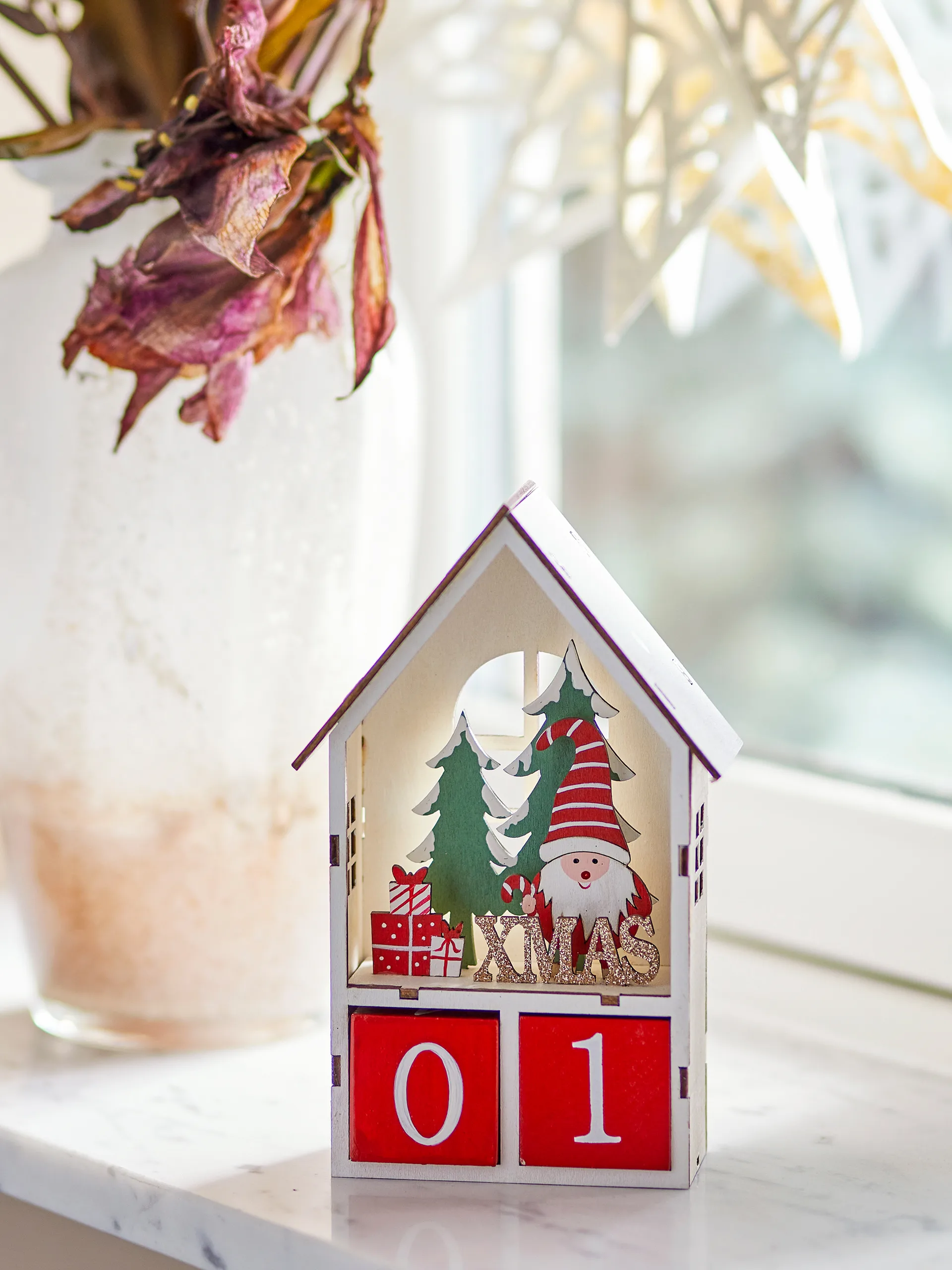 Kalendarz z datami Edmund, Czerwony Bloomingville