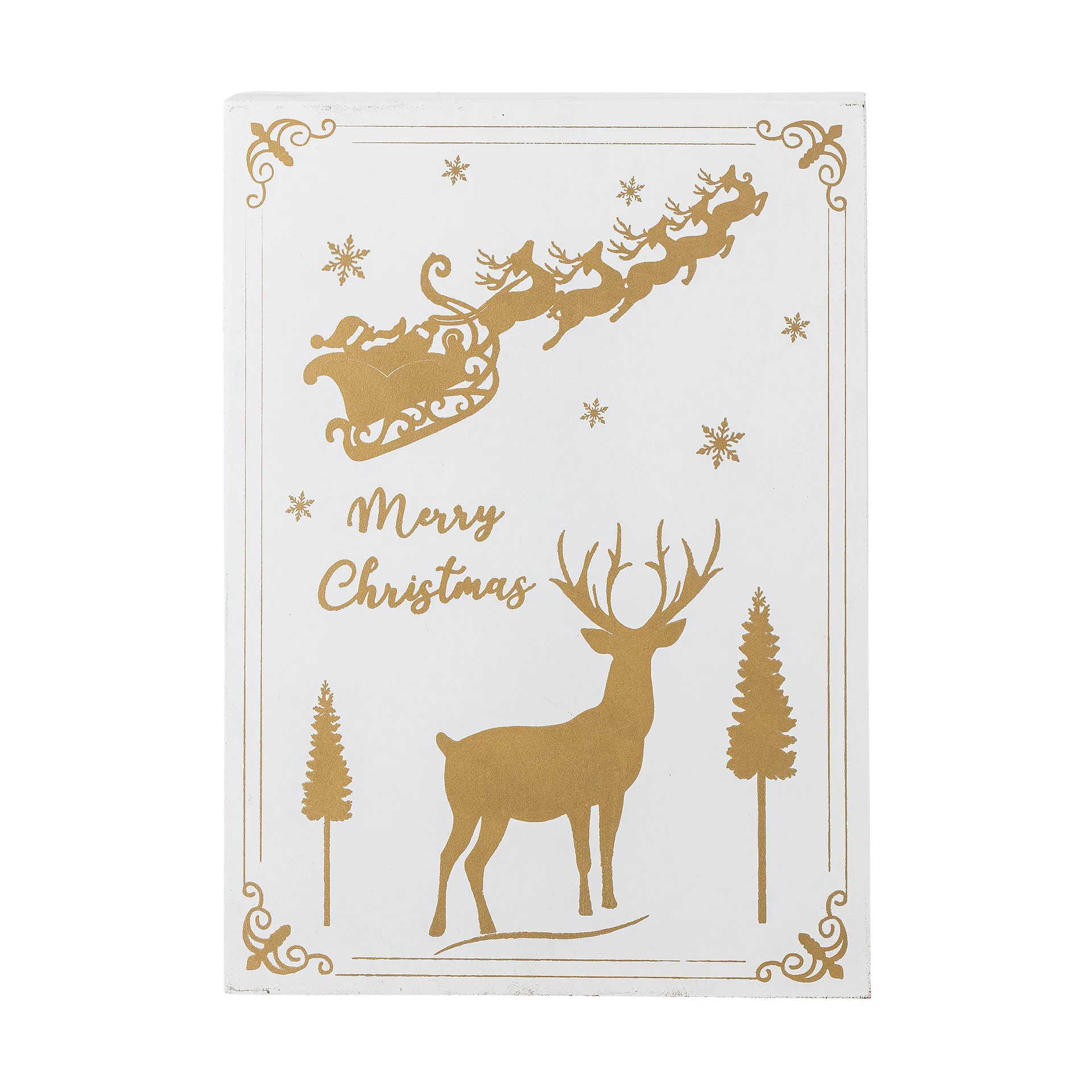 Kalendarz z oświetleniem Elimar, Biały Bloomingville