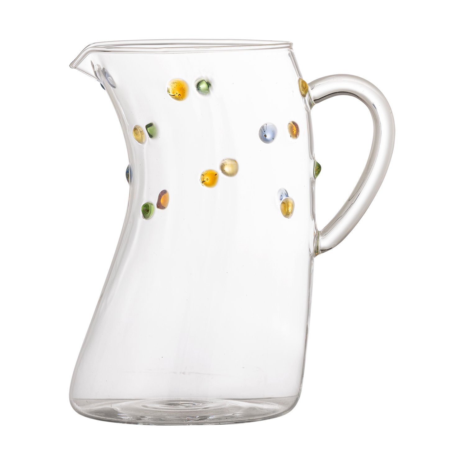 Bloomingville Karafka na wodę Thalia 1,3 L Przezroczysta
