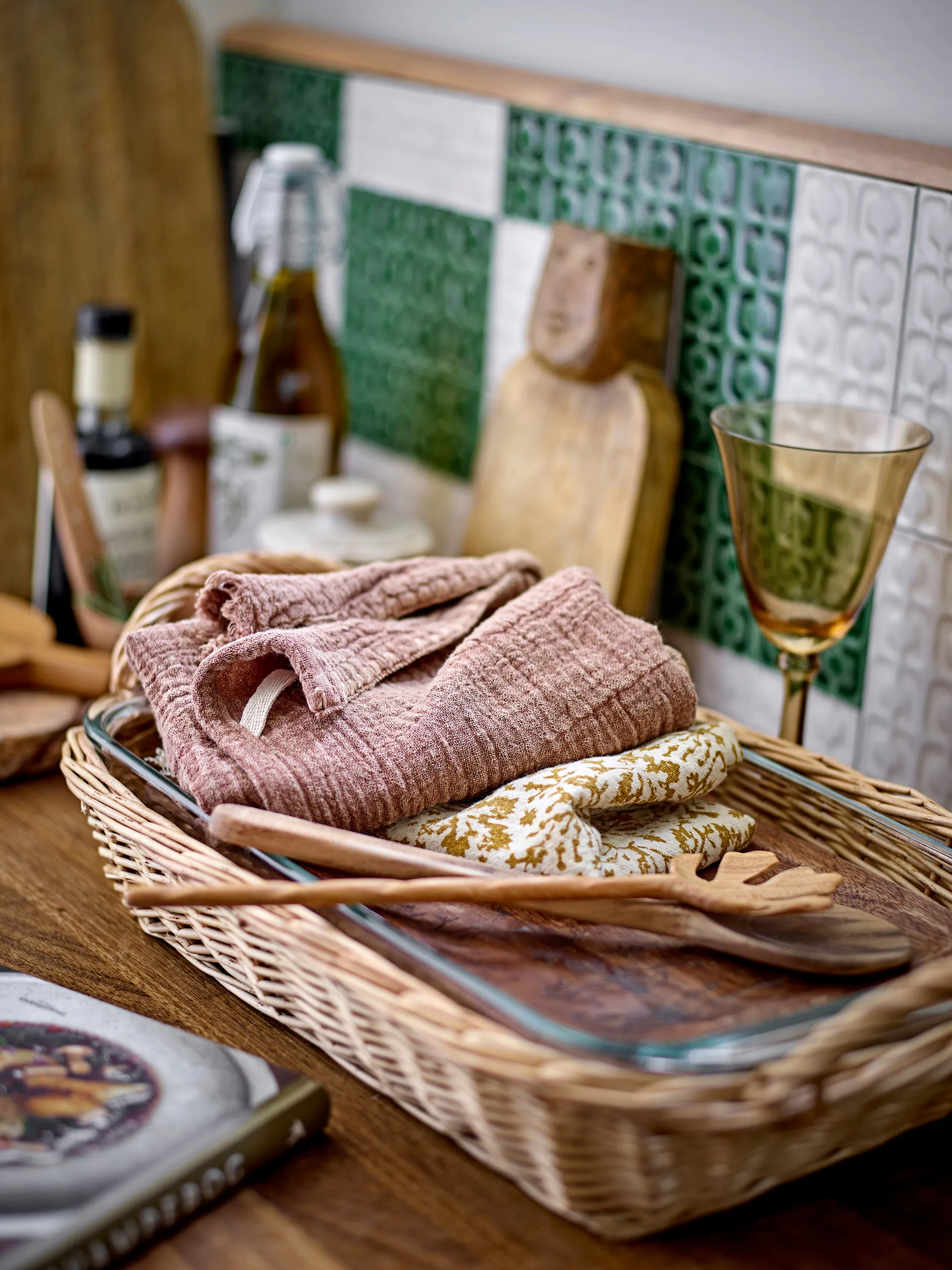 Karol sztućce do sałaty 2 Części, Doussié Bloomingville