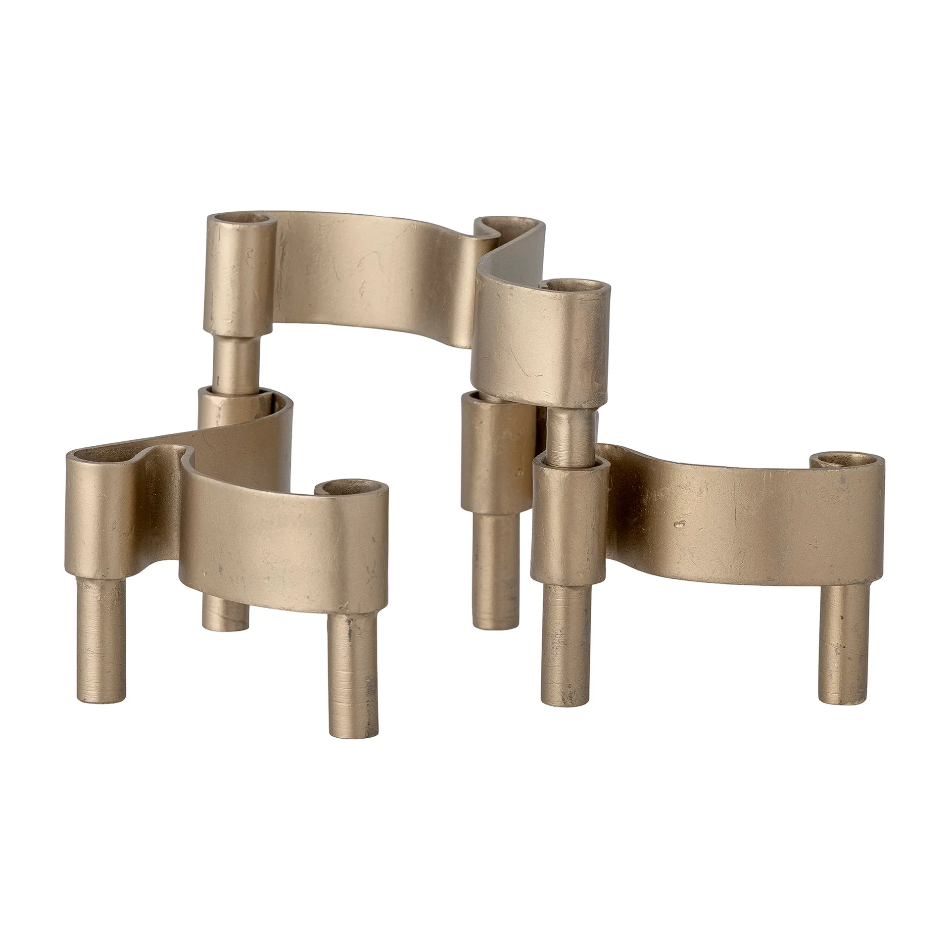 Kenja świecznik, Mosiądz Bloomingville