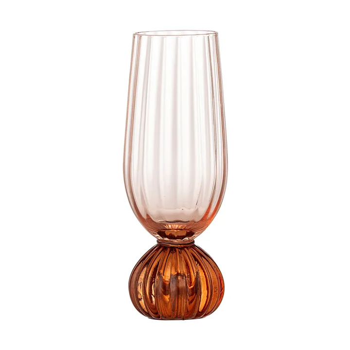 Kieliszek do szampana Taurin 250 ml - Róża - Bloomingville