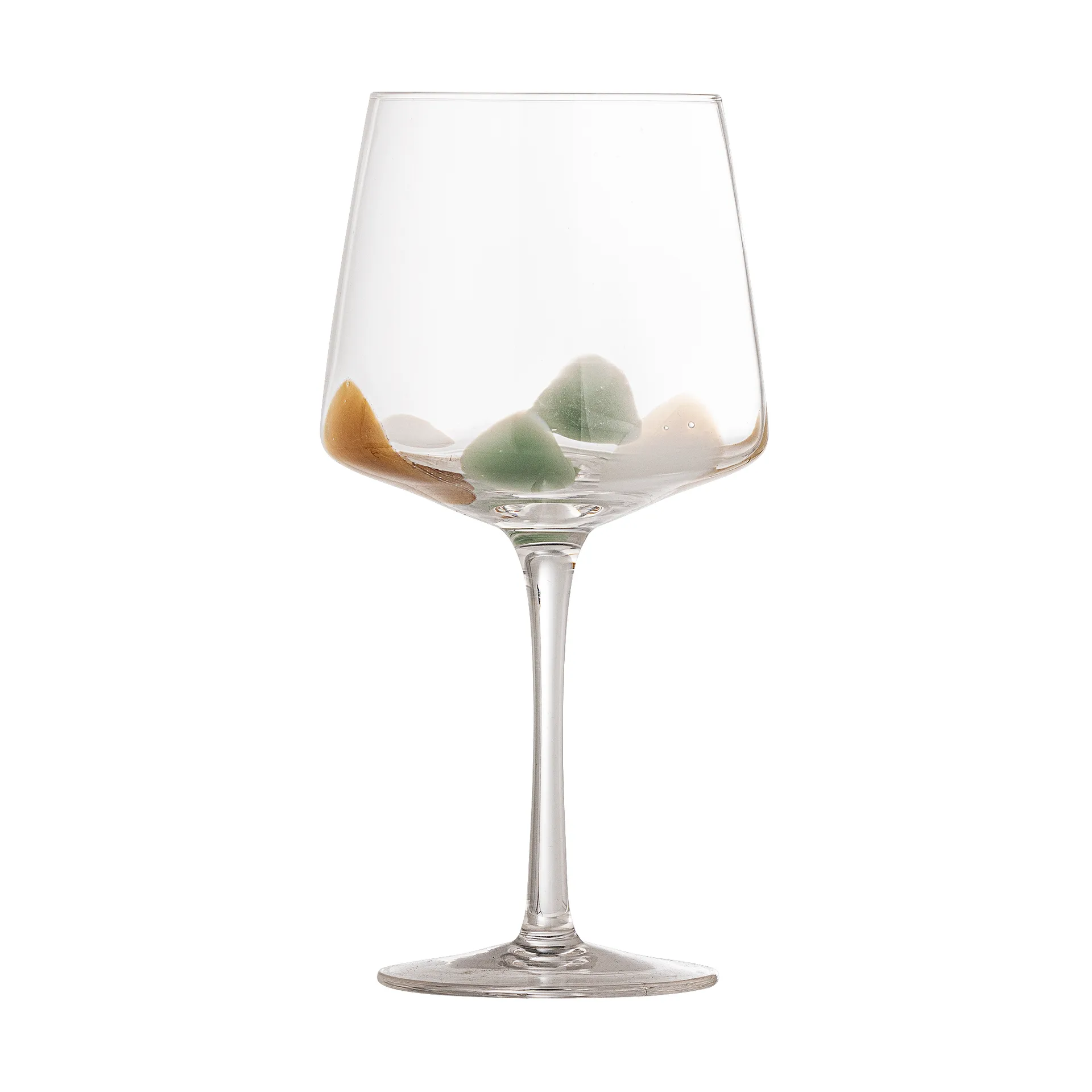 Kieliszek do wina Gildor 490 ml, Brązowy Bloomingville