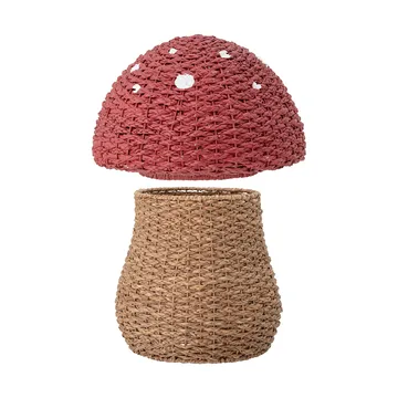 Kosz do przechowywania Corintha z pokrywką Ø43x61 cm - Czerwony - Bloomingville