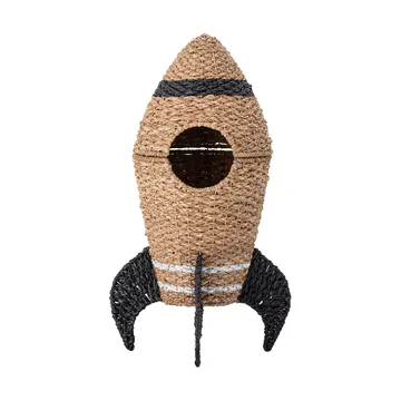 Kosz do przechowywania Cosmina z pokrywką Ø40x68,5 cm - Nature - Bloomingville