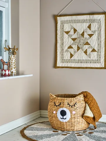 Kosz do przechowywania Eman Ø50x40 cm - Nature - Bloomingville