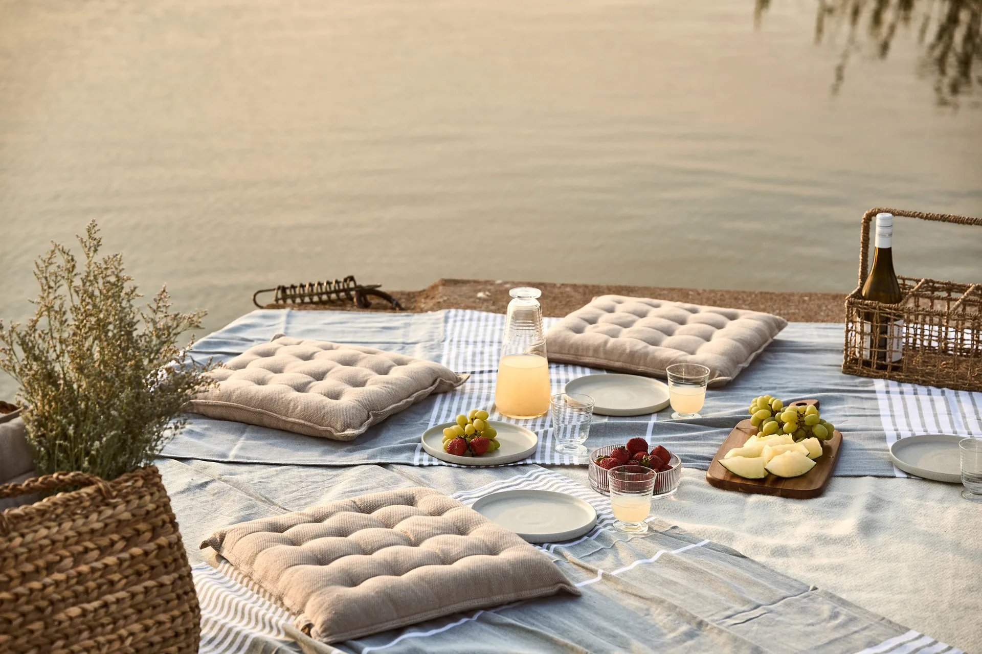 Kosz do przechowywania Nela 20x30 cm, Naturalny Bloomingville