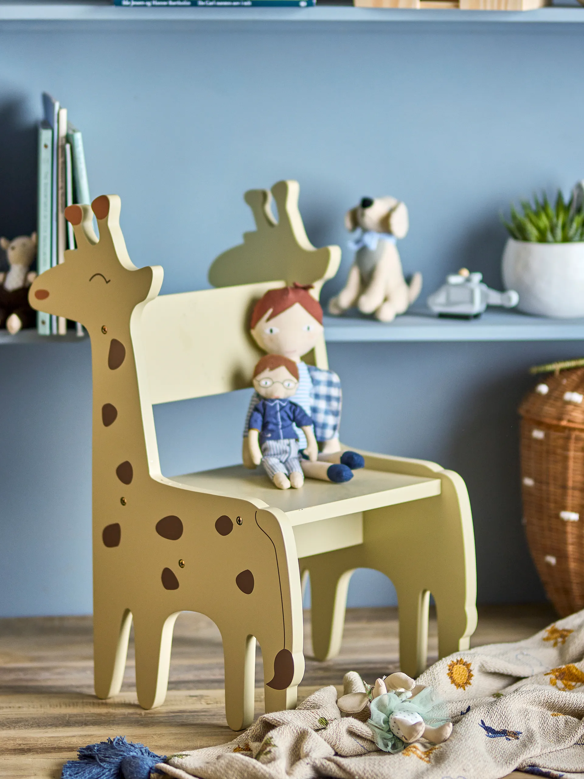 Krzesło Ibber, Szary Bloomingville