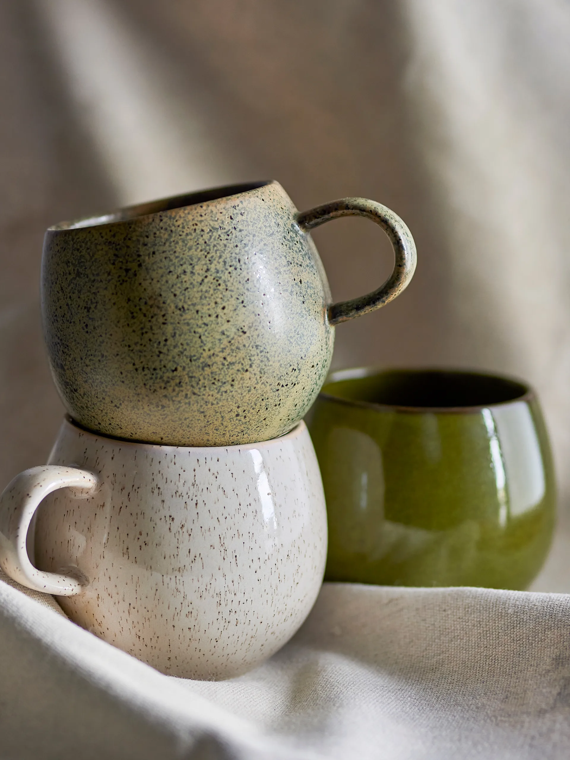 Kubek Addison 3 części, Zielony Bloomingville