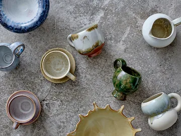 Kubek Avonlea, 4-pak - Zielony - Bloomingville