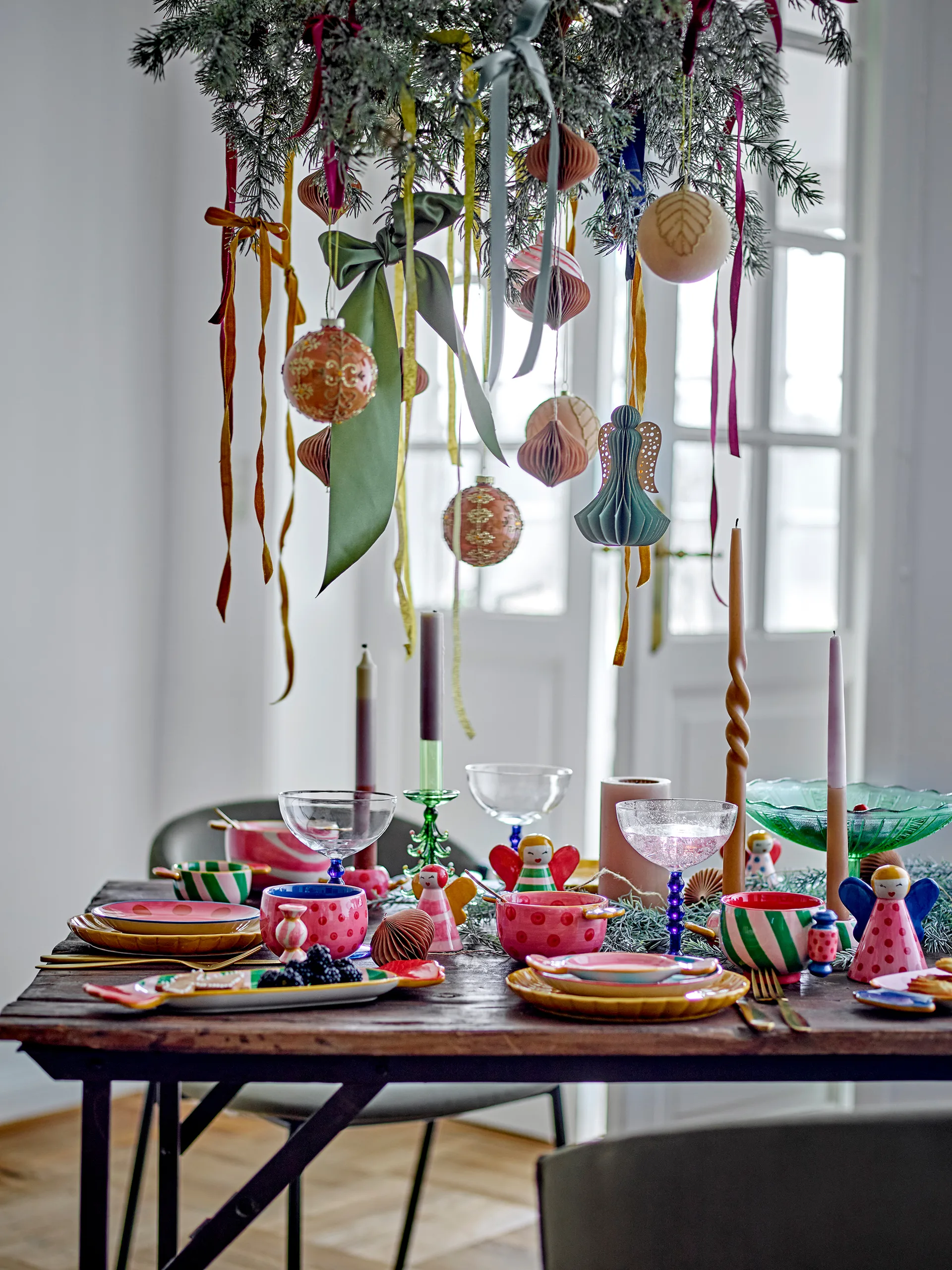 Kubek Caramella 25 cl, 2 części, Różowy Bloomingville