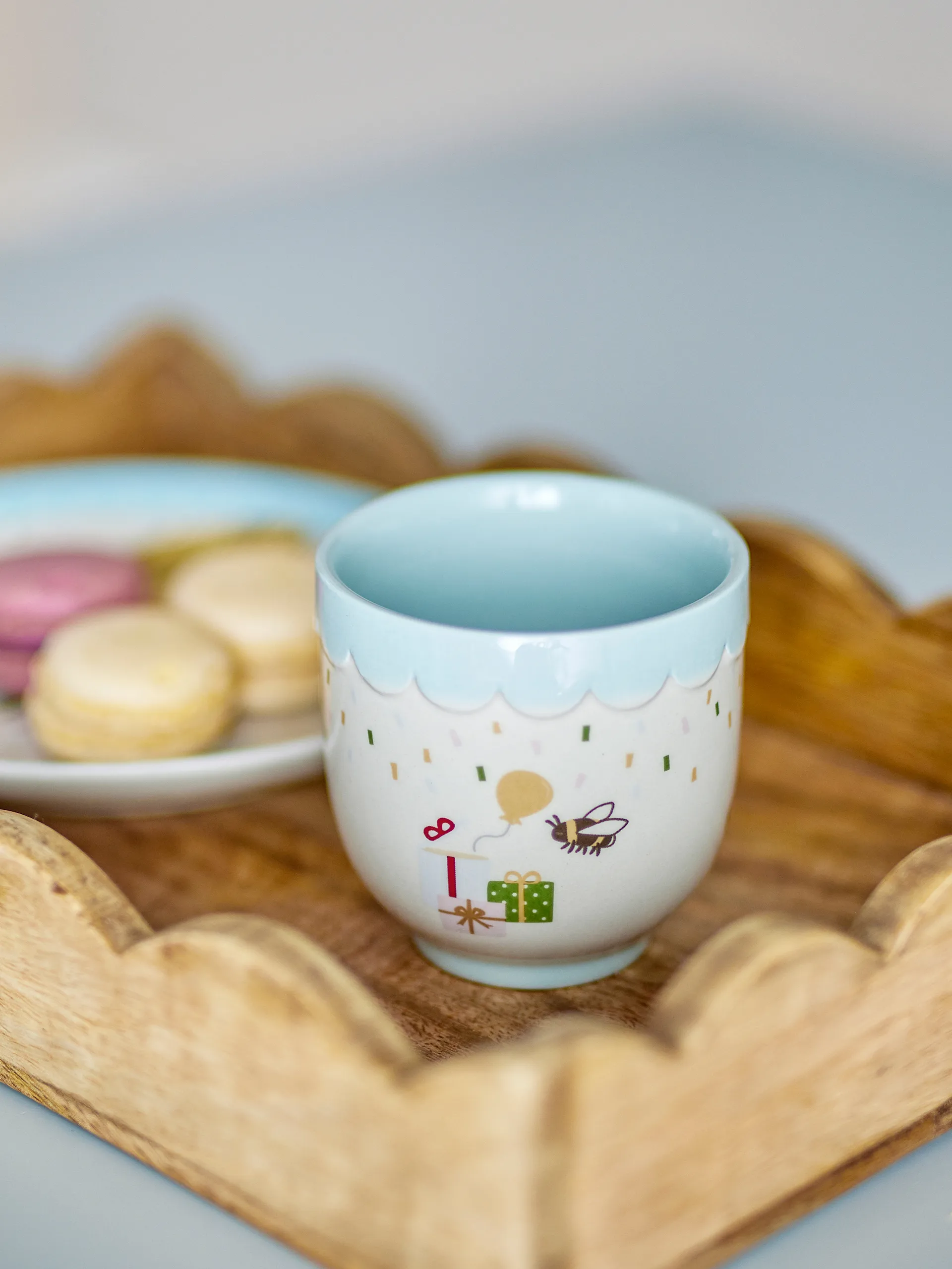 Kubek Celebrate 150 ml, Niebieski Bloomingville