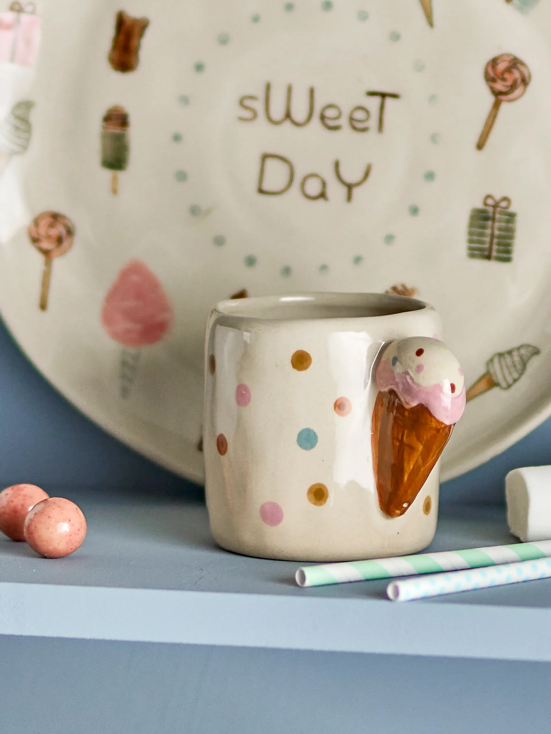 Kubek Creamy 22,5 cl, Natura Bloomingville