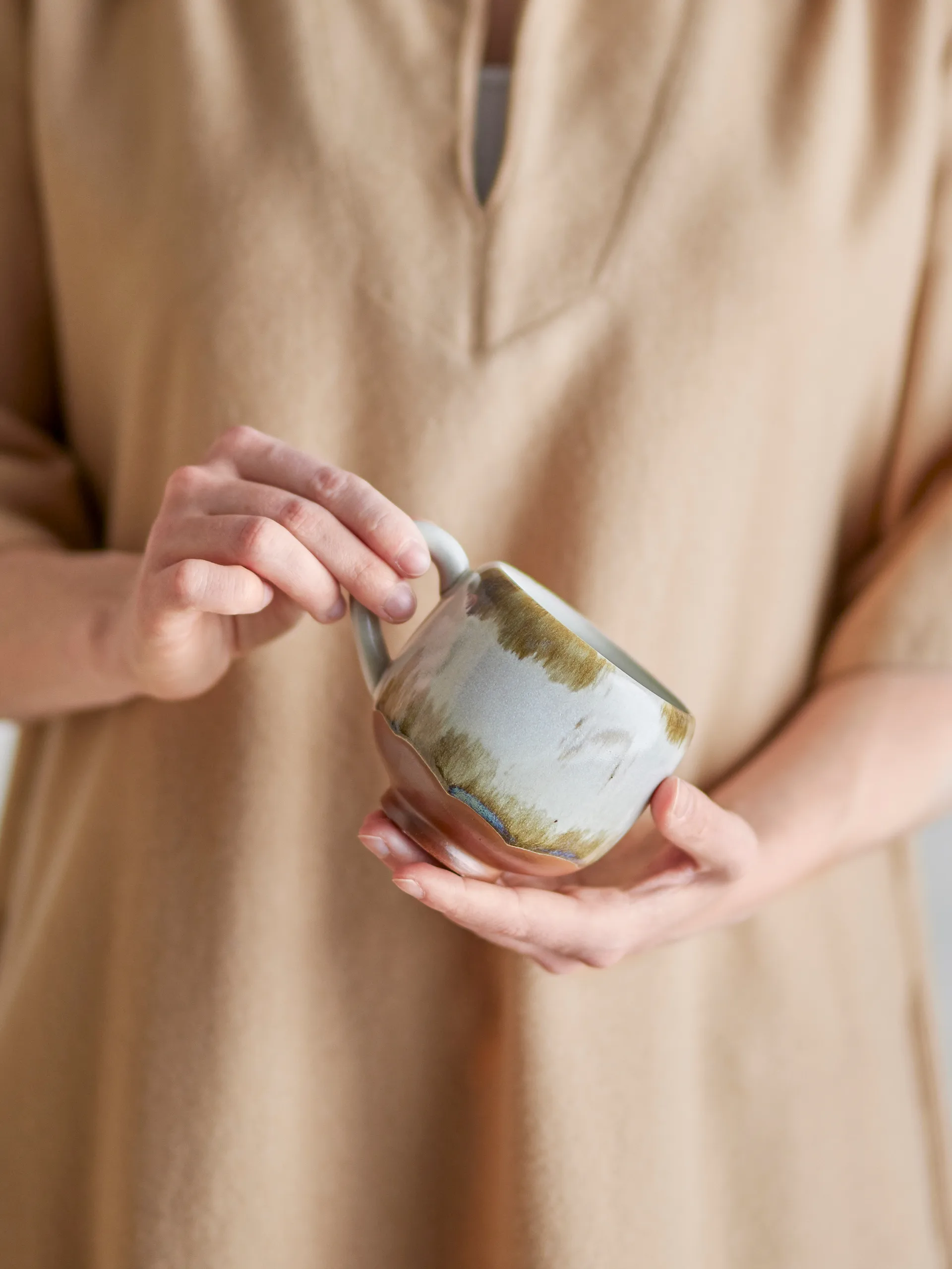 Kubek Jade, 4-pak, Naturalny Bloomingville