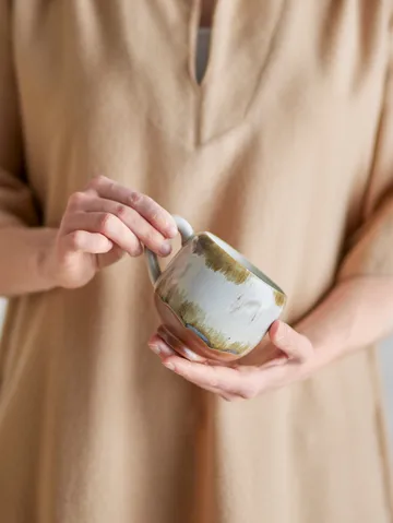 Kubek Jade, 4-pak - Naturalny - Bloomingville