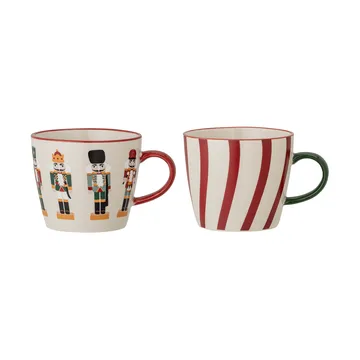 Kubek Jolly 2-pak - Multi, 300 ml - Bloomingville