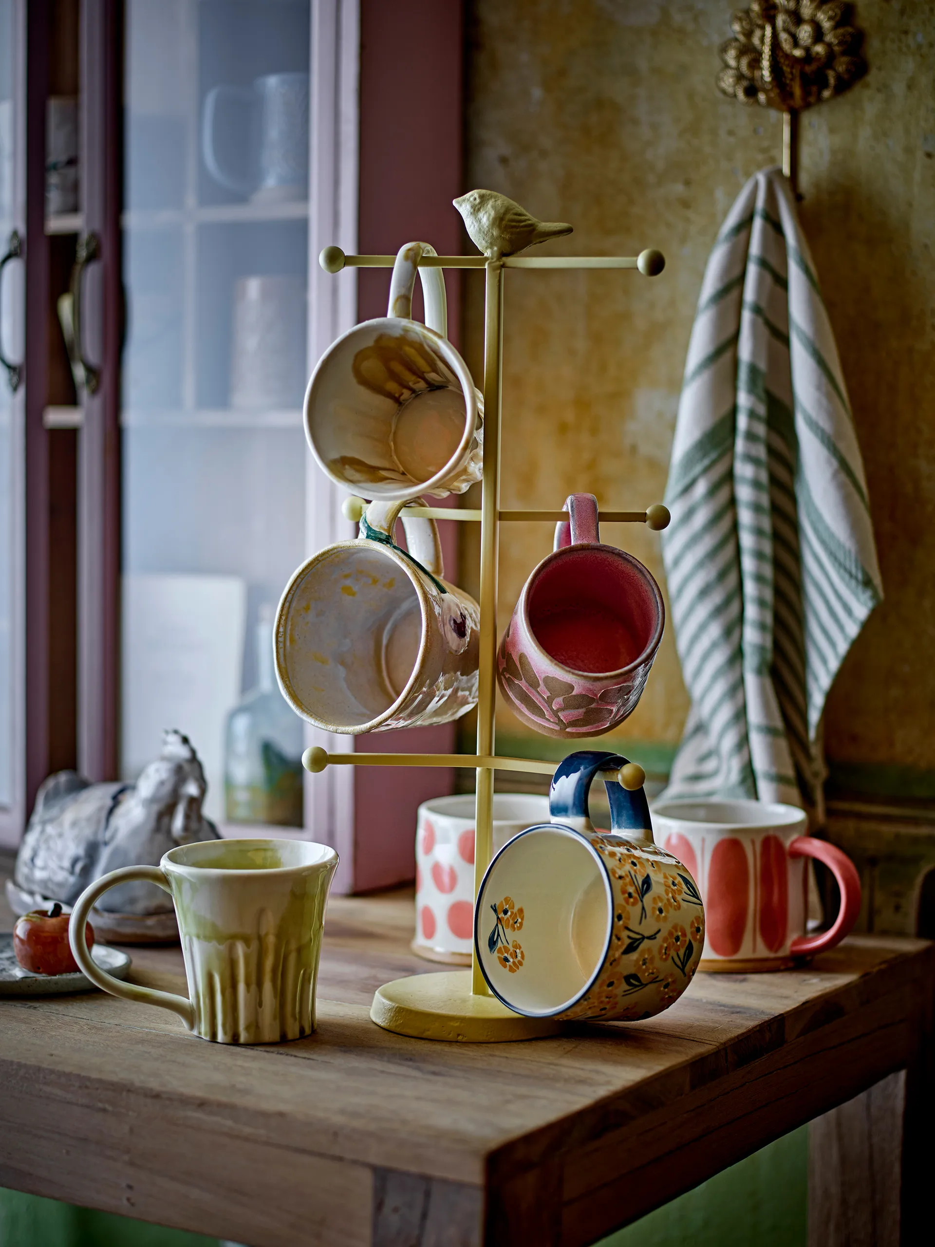 Kubek Linora 450 ml, 3-pak, Różowy Bloomingville