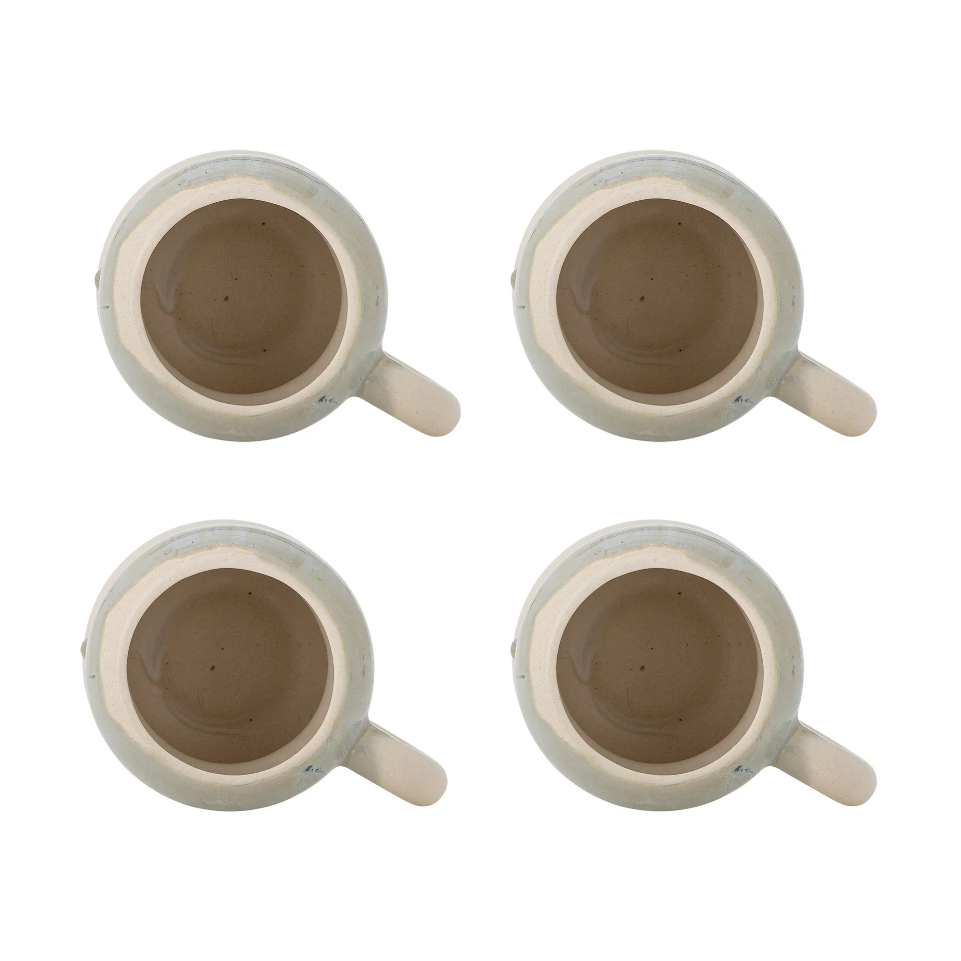 Kubek Luna, 4-pak, Niebieski Bloomingville