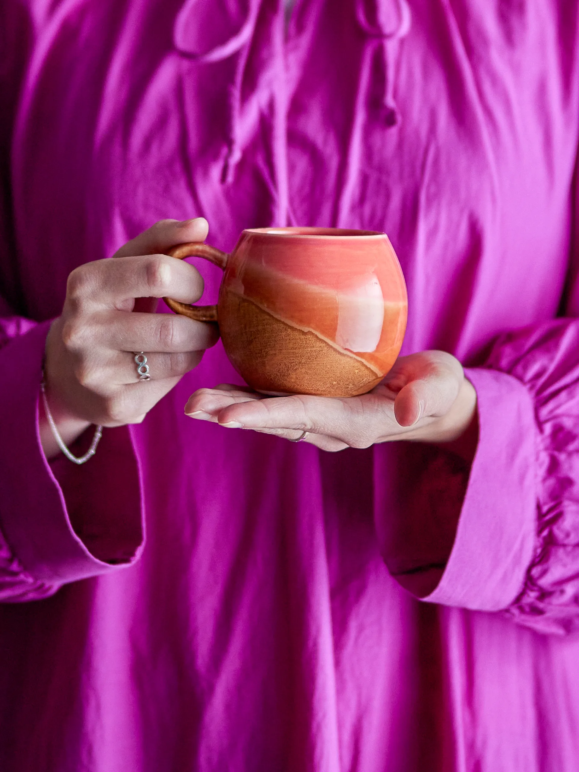 Kubek Paula 275 ml, Orange-orange Bloomingville