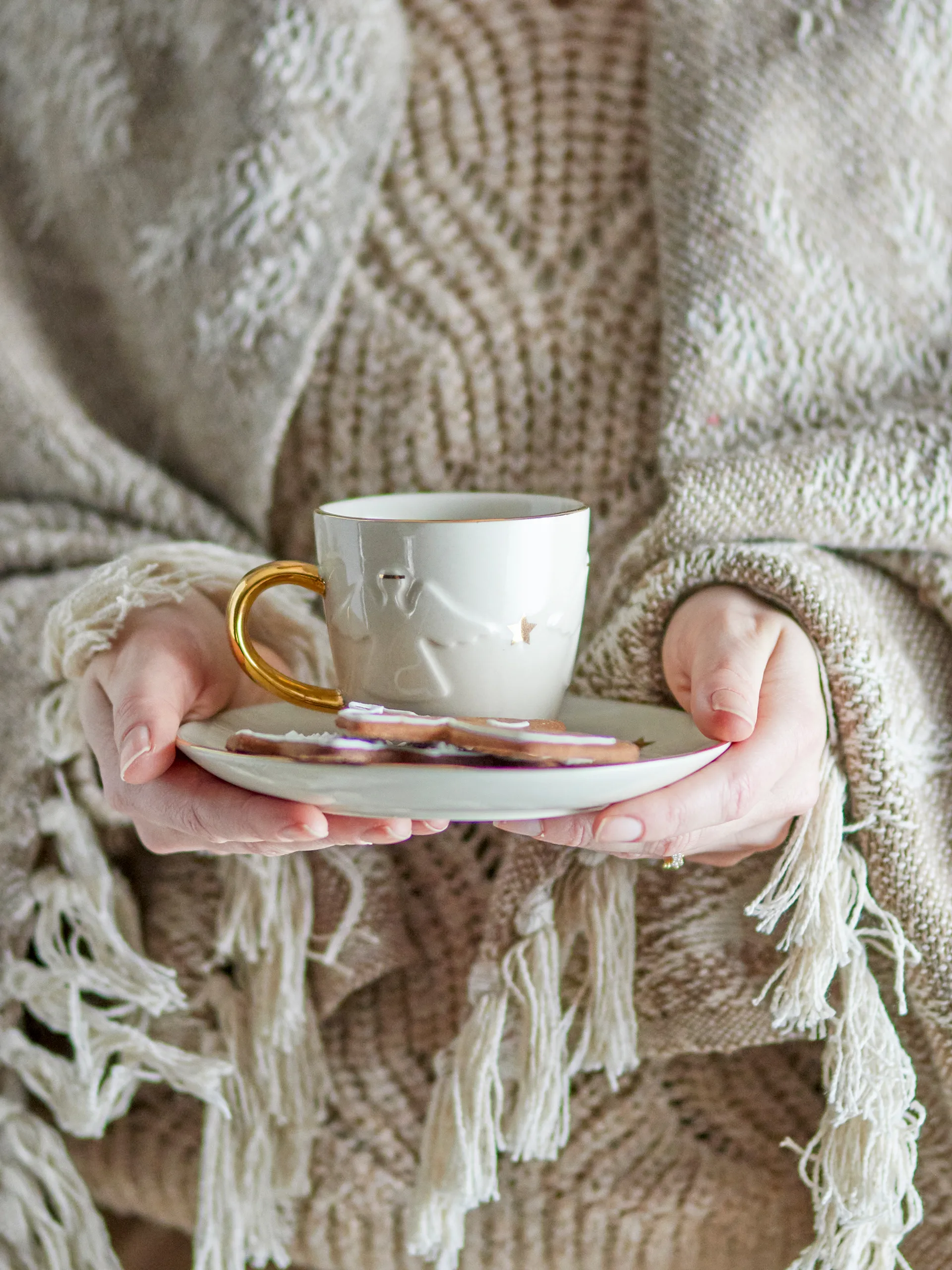 Kubek Starry 20 cl, Biały Bloomingville