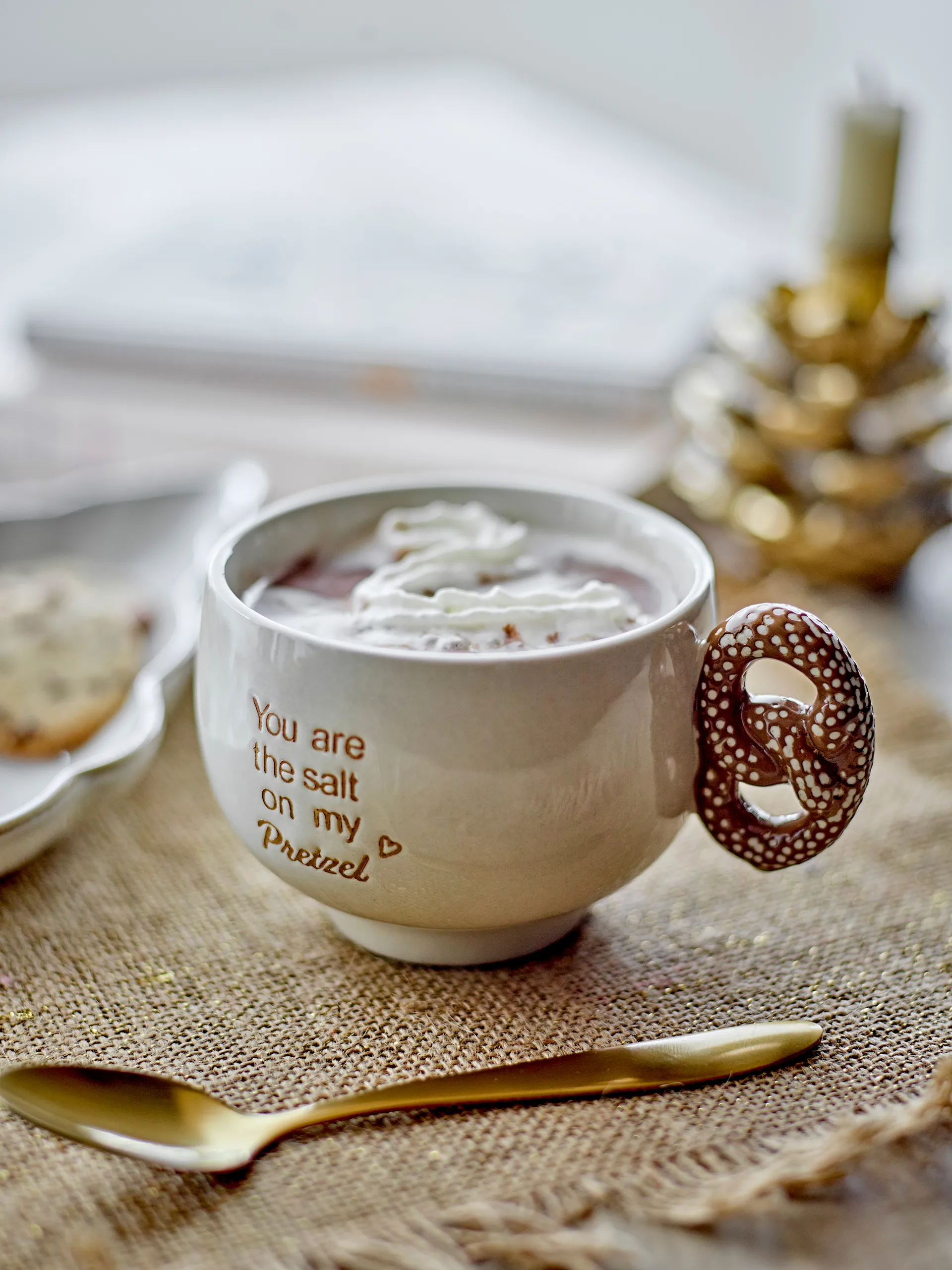 Kubek Treats 25 cl, Pretzel Bloomingville