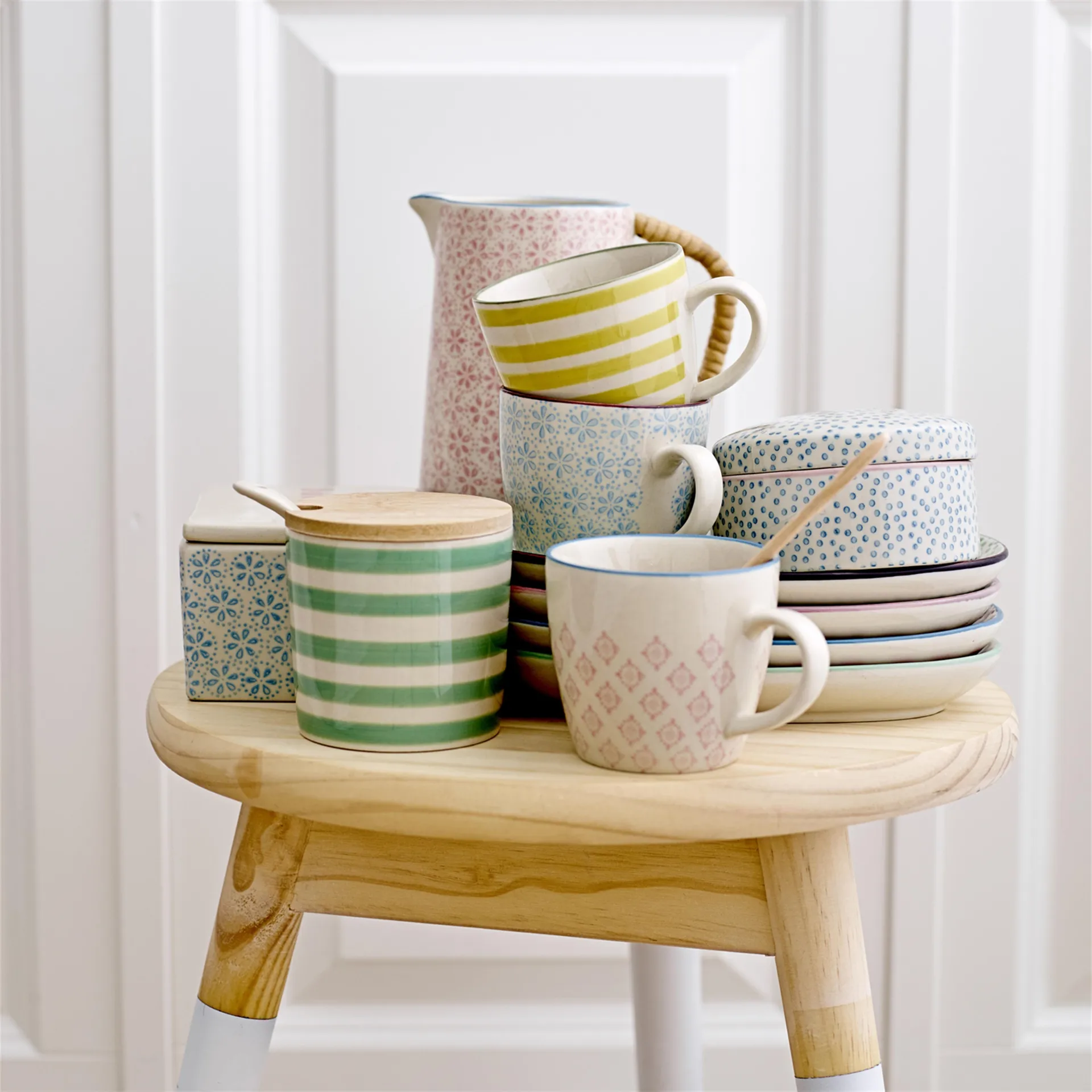 Kubki Patrizia 4 szt. Ø 7,5 cm Bloomingville