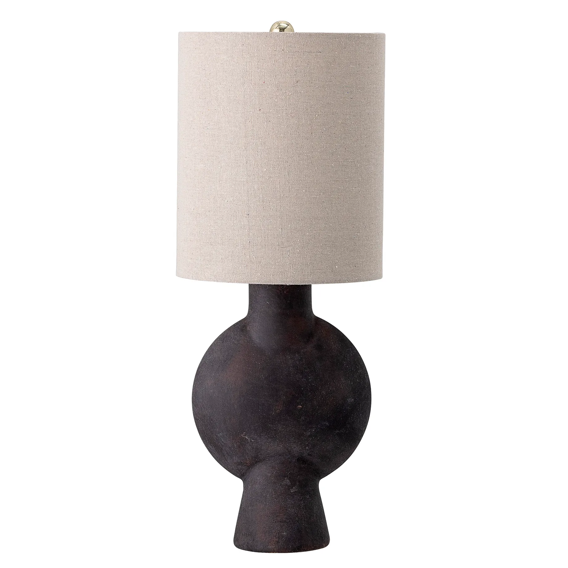 Lampa stołowa Bloomingville Sergio 54,5 cm, Brązowy, terakota Bloomingville