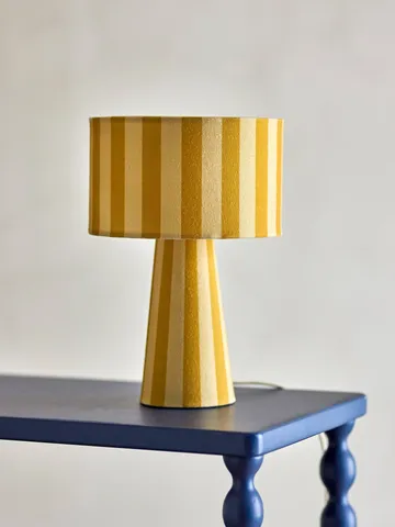 Lampa stołowa Emmie Ø 20 cm - Żółty, Ø20 cm - Bloomingville