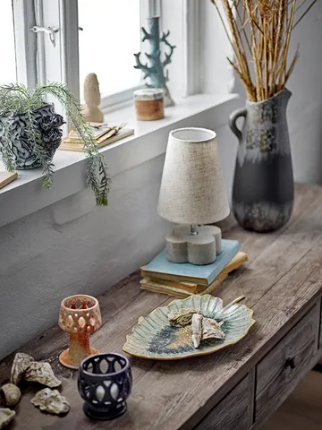 Lampa stołowa Foglio Ø16 cm - Naturalny - Bloomingville