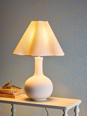 Lampa stołowa Heide 60 cm - Biały - Bloomingville
