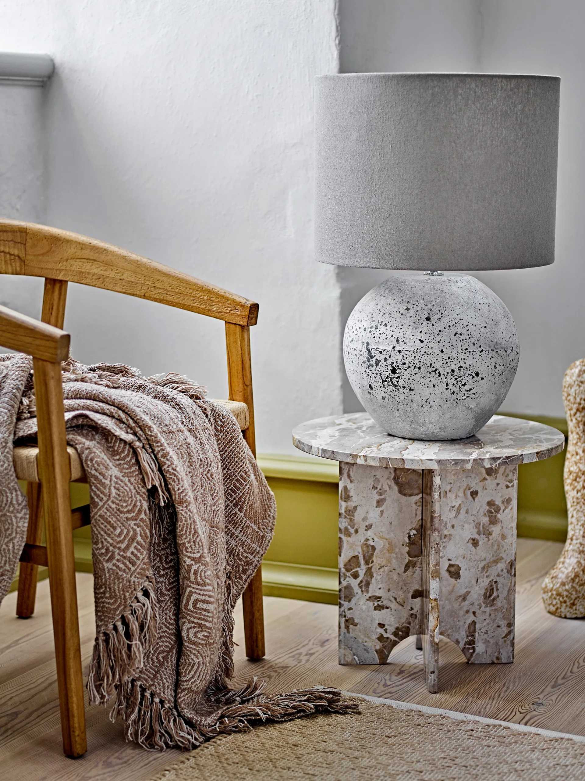 Lampa stołowa Isedora 59,5 cm, Natura Bloomingville