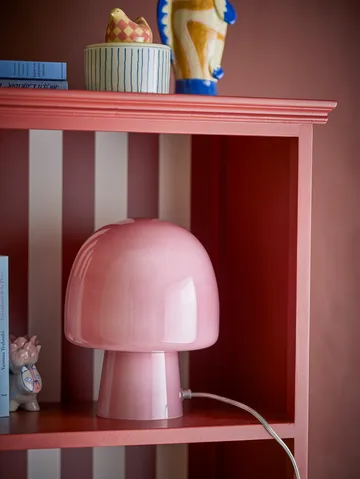 Lampa stołowa Paddy Ø20x26,5 cm - Różowy - Bloomingville