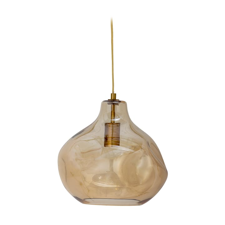 Lampa wisząca szklana, Azizi Ø30 cm - Brązowy - Bloomingville