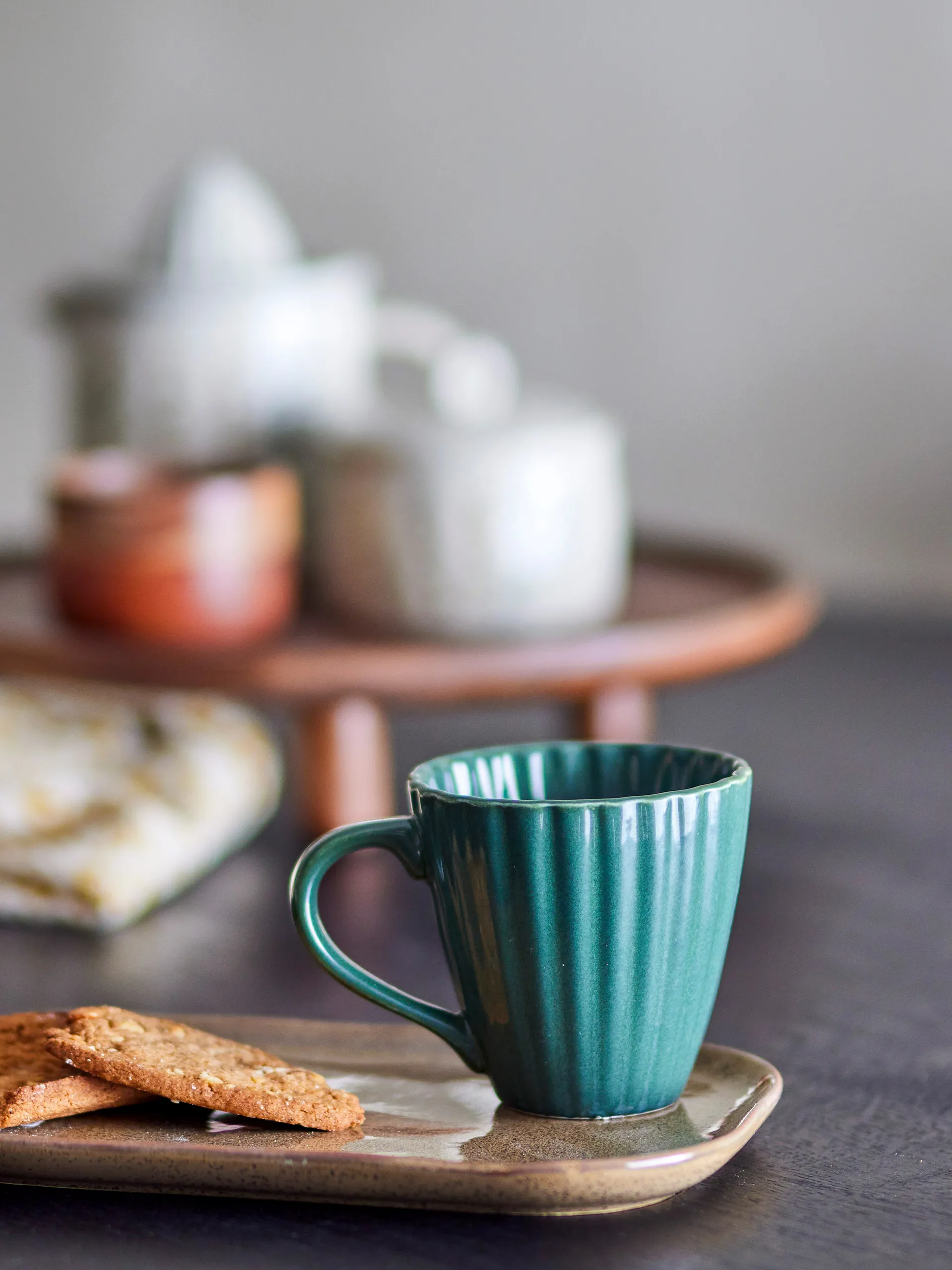 Latina filiżanka 220 ml, Green Bloomingville