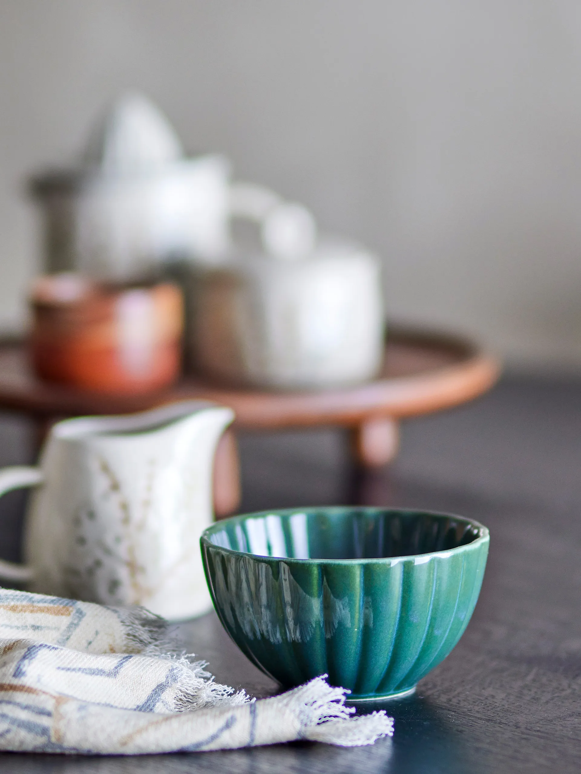 Latina miska Ø12 cm, Green Bloomingville