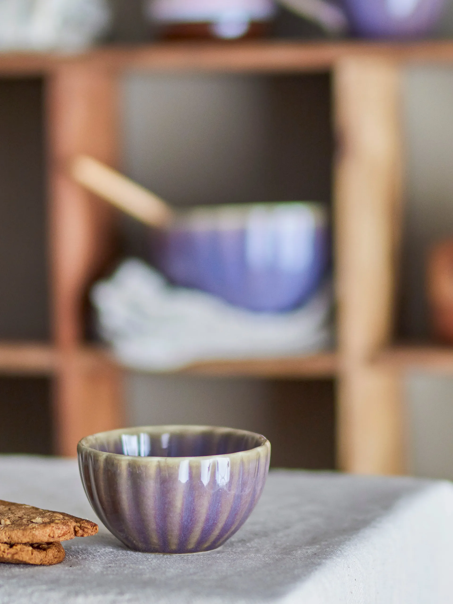 Latina miska Ø9 cm, Purple Bloomingville